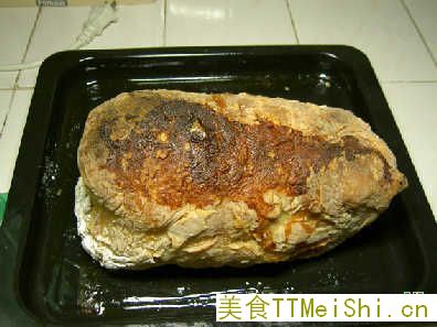 叫化鸡制作图示