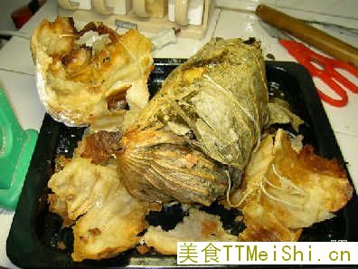叫化鸡制作图示