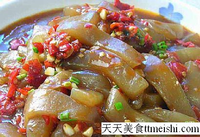 剁椒魔芋菜谱图片