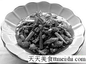 干烧牛筋菜谱图片