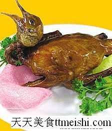 上素仙鹤菜谱图片