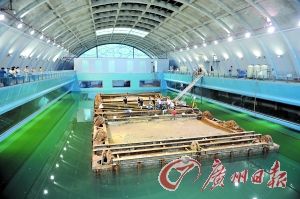 南海Ⅰ号首露真容 三维扫描仪窥见古船真身